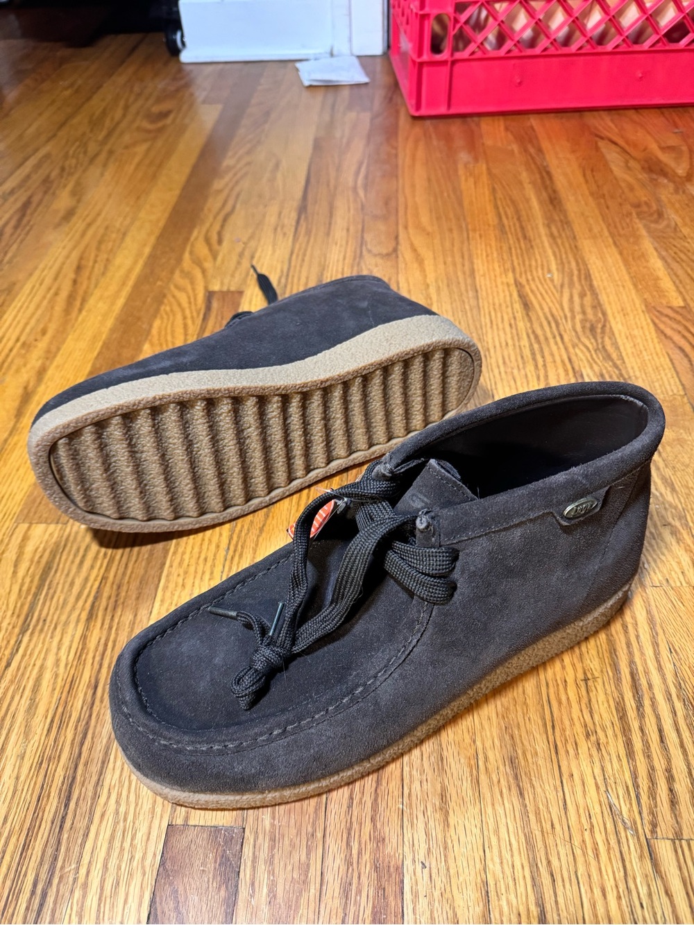 Lugz Men's Black Suede Chukka Boots